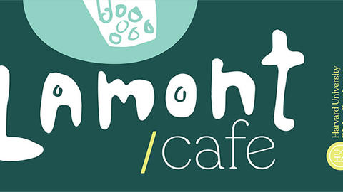 hand drawn lettering of Lamont Cafe