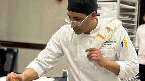 Chef Ameer competes in culinary competition