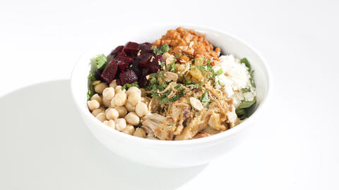 Plant-forward bowl at SEC Cafe